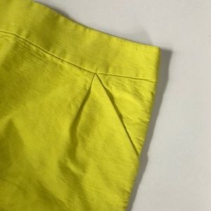Bright Yellow Jcrew Skirt in Size 4